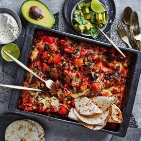 Easy Cheesy Chipotle Bake