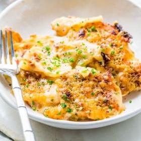Loaded Scalloped Potatoes