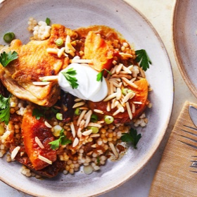Slow Cooker Chicken Tagine with Butternut Squash