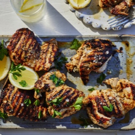 Grilled Chicken with Yogurt Marinade