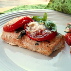 Tomato Basil Salmon