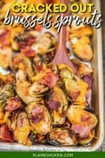 Cracked Out Roasted Brussel Sprouts