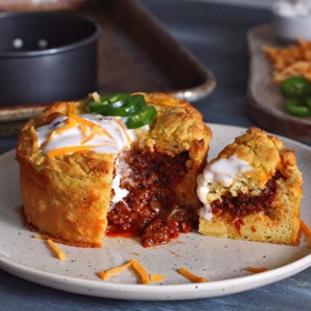 Cornbread Chili Pies