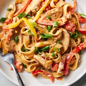 Creamy Cajun-Style Chicken Pasta