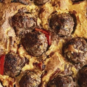 Nadiya Hussain’s Seekh Kebab Toad in the Hole
