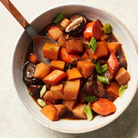 Soy-Braised Vegetable Jjim (Korean Vegetable Stew)