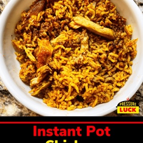 Instant Pot Chicken Shawarma Rice