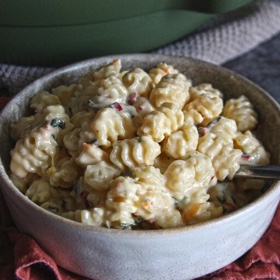 Habanero Basil Mac and Cheese