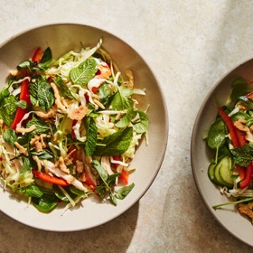 Chicken and Herb Salad with Nuoc Cham