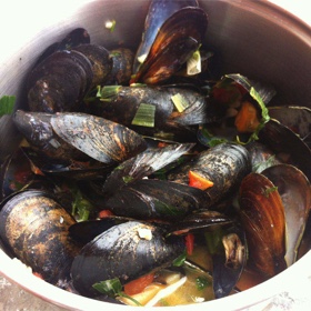 Patti's Mussels a La Mariniere