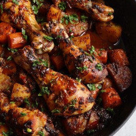 Harissa Chicken and Veggies