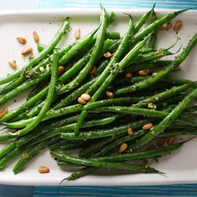 Green Beans Gremolata