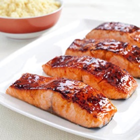 Glazed Salmon