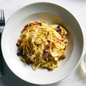 Artichoke Carbonara