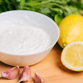Yogurt Garlic Sauce