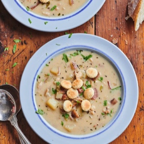 Easy New England Clam Chowder