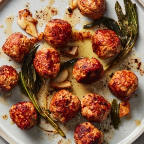 Turkey-Ricotta Meatballs