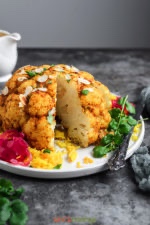 Whole Roasted Tandoori Cauliflower