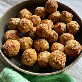 Baked Turkey Meatballs