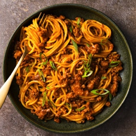 One-Pot Chorizo Noodles