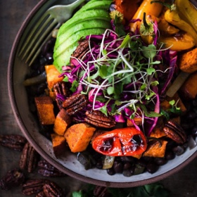 Spicy Mexican Oaxacan Bowl