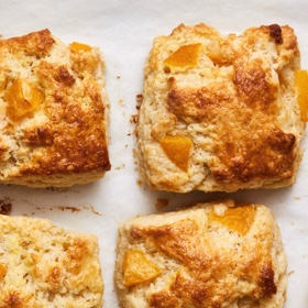 Sour Cream and Fruit Scones