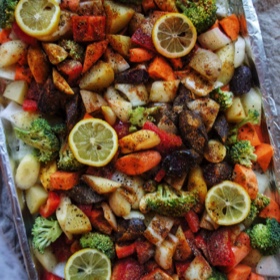 Moroccan Roasted Vegetables