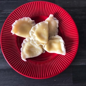 Authentic Polish Sweet Cheese Pierogi