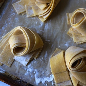 Homemade Pappardelle