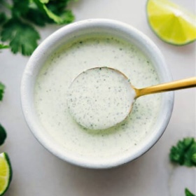 Lime Cilantro Sauce