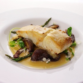 Halibut with Miso Beurre Blanc
