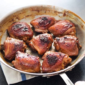 Mahogany Chicken Thighs