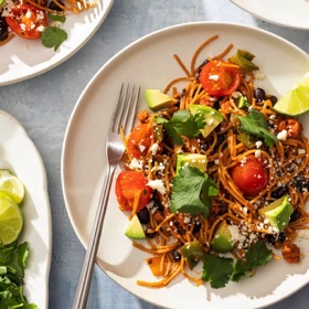 Instant Pot Sopa Seca with Chorizo and Black Beans