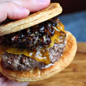 Meat Pie Burger