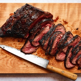 Reverse-Seared Steak