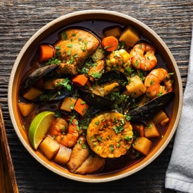 Caldo De Siete Mares (Soup of the Seven Seas)