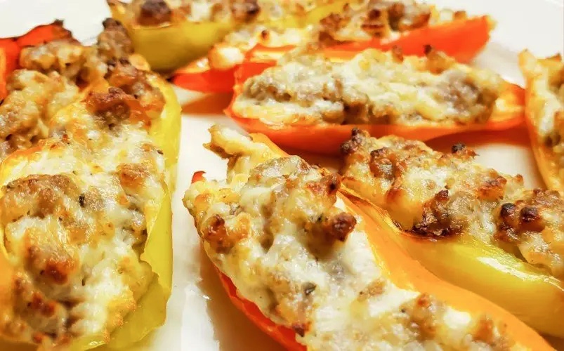 Stuffed Hungarian Hot Peppers
