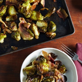 Balsamic-Roasted Brussels Sprouts