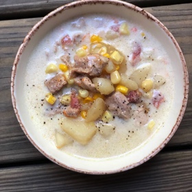 Instant Pot Pork and Hatch Green Chile Stew