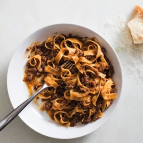 One-Pot Weeknight Pasta Bolognese
