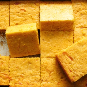 Sopa Paraguaya (Cheesy Cornbread)
