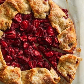 Strawberry Galette