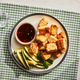 Crispy Tofu with Sweet-And-Sour Sauce