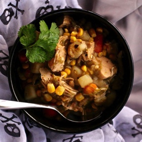 New Mexican Green Chile Chicken Stew