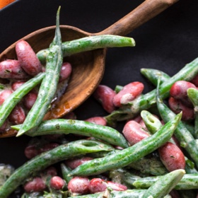 Red Bean and Green Bean Salad