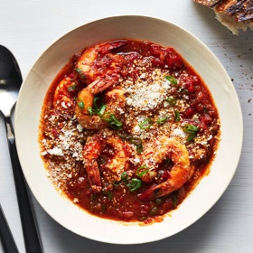 Slow Cooker Shrimp in Purgatory