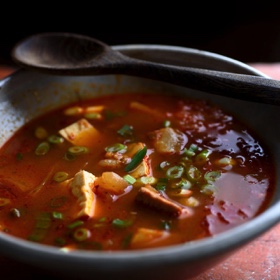 Kimchi Jjigae (Kimchi Soup)