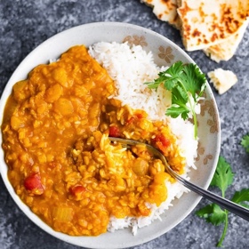 Easy Red Lentil Dal
