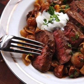 The Ultimate Beef Stroganoff