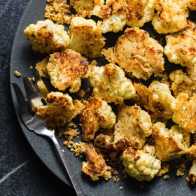 Parmesan Roasted Cauliflower